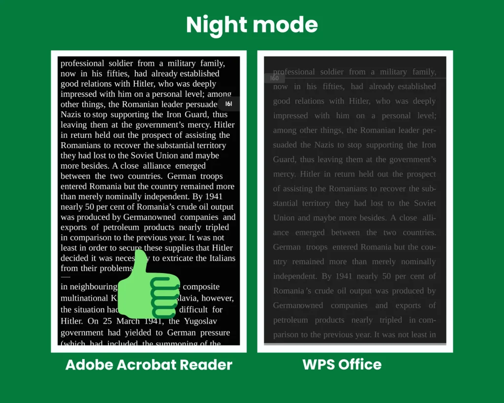 PDF Reader Night Mode